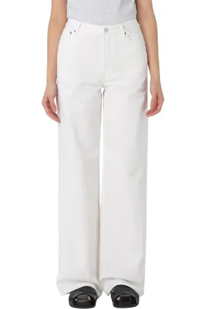 A.P.C. Jeansy, Kobieta, Biały, W27, Eleganckie Białe Jeansyy Wide Leg