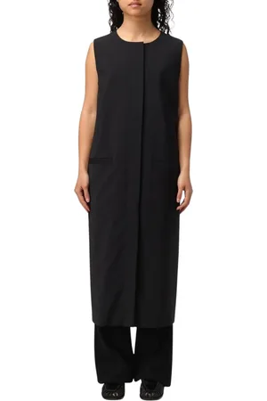 Alberta Ferretti Sukienki, Kobieta, Czarny, M, Czarna dopasowana sukienka maxi