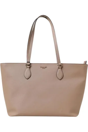 Twin-Set Torebki, Kobieta, brązowy, ONE SIZE, Torebka Stylowa z Wzorem Liny
