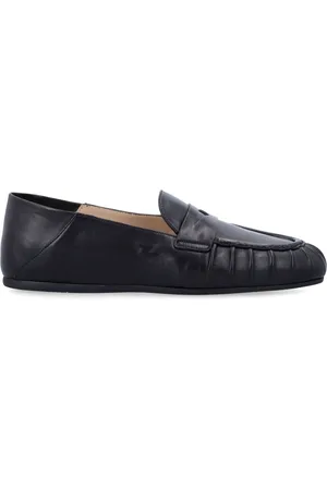 Stuart Weitzman Buty, Kobieta, Czarny, 38 EU, Czarne Buty Loafer z Zamkniętymi Palcami