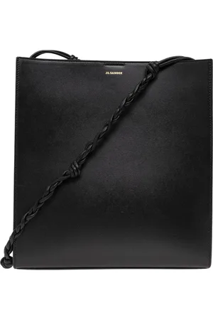 Jil Sander Torebki, Kobieta, Czarny, ONE SIZE, Skóra, Torebka na ramię Tangle Medium