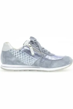 Gabor Buty, Kobieta, Niebieski, 40 EU, Czasowy York Niebieski Stylowy Kawałek