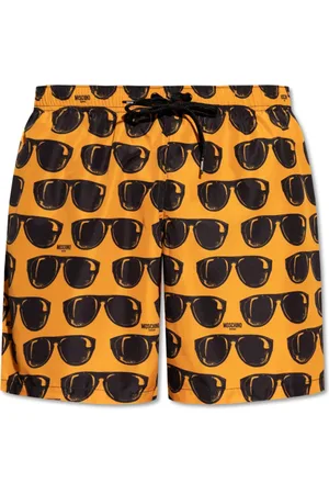 Moschino Stroje kąpielowe, Mężczyzna, Pomarańczowy, L, Szorty kąpielowe