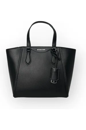 Michael Kors Torebki, Kobieta, Czarny, ONE SIZE, Skóra, Mała skórzana torba na ramię Taryn - model convertible