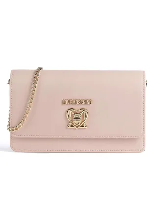 Moschino Torebki, Kobieta, Beżowy, ONE SIZE, Stylowa torba PU