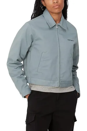 Carhartt Kurtki, Kobieta, Szary, S, Bawełna, Kurtka Script w Dove Grey