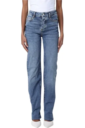 Armani Exchange Jeansy, Kobieta, Niebieski, W28, Denim, Klasyczne Jeansyy Denim