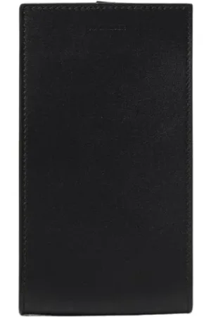 Jil Sander Torebki, Mężczyzna, Czarny, ONE SIZE, Czarna Minimalistyczna Portmonetka