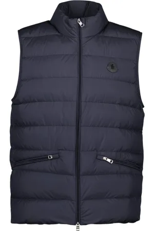 Moncler Kurtki, Mężczyzna, Niebieski, 3XL, Kamizelka Lechtal dla Mężczyzn