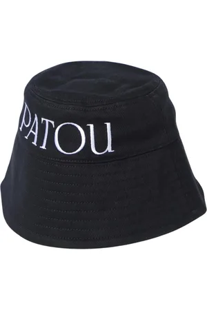Patou Akcesoria, Kobieta, Czarny, S, Kapelusz z haftem logo