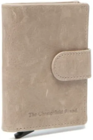 Chesterfield Akcesoria, unisex, Beżowy, ONE SIZE, Prague 6CC Rfid Offwhite Portfel