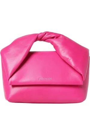 J.W.Anderson Torebki, Kobieta, Różowy, ONE SIZE, Fuchsia Knotted Handle Mini Torba