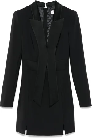 Elisabetta Franchi Sukienki, Kobieta, Czarny, M, Czarna Sukienka dla Kobiet Elegancki Styl