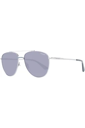 Hackett Akcesoria, Mężczyzna, Szary, ONE SIZE, Szare męskie okulary pilotki