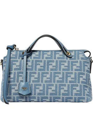Fendi Torebki, Kobieta, Niebieski, ONE SIZE, Niebieska Torba na Ramię