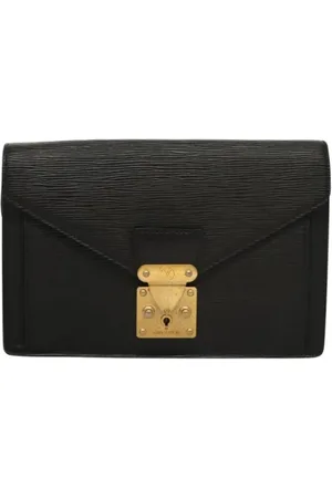 LOUIS VUITTON Pre-owned, Kobieta, Czarny, ONE SIZE, Skóra, Pre-owned Leather clutches