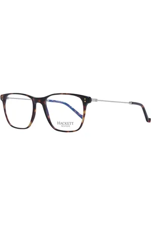 Hackett Akcesoria, Mężczyzna, brązowy, ONE SIZE, Brązowe Okulary Optyczne Mężczyźni Styl Prostokątny