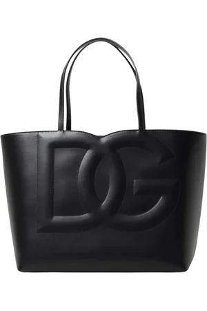 Dolce & Gabbana Torebki, Kobieta, Czarny, ONE SIZE, Torebka z grawerowaną skórą