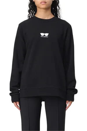 Karl Lagerfeld Bluzy, Kobieta, Czarny, S, Swetry & Bluzy z kapturem