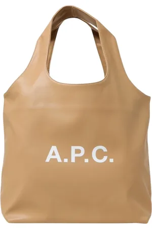 A.P.C. Torebki, Kobieta, Beżowy, ONE SIZE, Elegancka Torba na Ramię w Ecru
