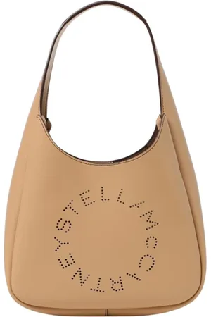 Stella McCartney Torebki, Kobieta, Beżowy, ONE SIZE, Elegancka Mini Torba na Ramię w Beżu