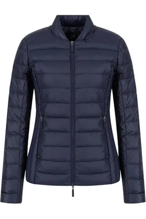 Armani Exchange Kurtki, Kobieta, Niebieski, M, Niebieska odzież wierzchnia kurtka Aw 23