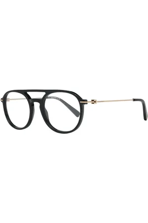 Dsquared2 Akcesoria, unisex, Czarny, ONE SIZE, Czarne okulary okrągłe Stylowe i trwałe
