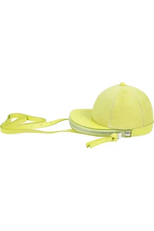 J.W.Anderson Torebki, Kobieta, Zielony, ONE SIZE, Skóra, Cap Torba Ramię Skóra Druk