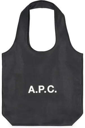 A.P.C. Torebki, Kobieta, Czarny, ONE SIZE, Elegancka Torba na ramię z wegańskiej skóry
