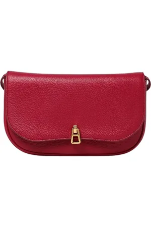 Coccinelle Torebki, Kobieta, Czerwony, ONE SIZE, Elegancka torba na ramię z magnetycznym zamykaniem