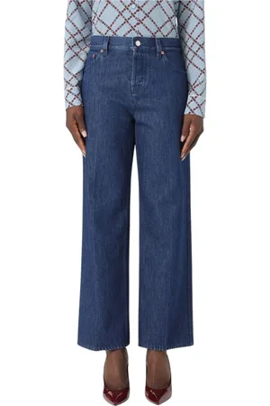 Gucci Jeansy, Kobieta, Niebieski, W28, Eleganckie Jeansyy