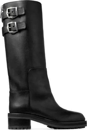 Jimmy Choo Buty, Kobieta, Czarny, 39 EU, Skóra, Brooklyn Botki