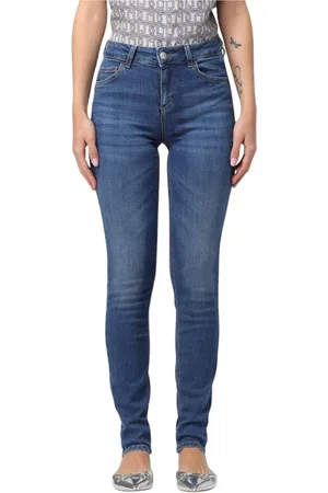 Liu Jo Jeansy, Kobieta, Niebieski, W30, Denim, Klasyczne Jeansyy Denim