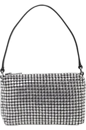 Alexander Wang Torebki, Kobieta, Biały, ONE SIZE, Biała Kryształowa Torba na ramię