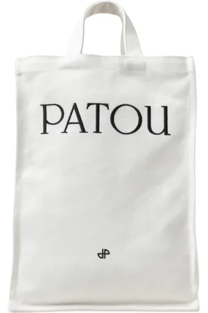 Patou Torebki, Kobieta, Biały, ONE SIZE, Czarna Torba Torebka