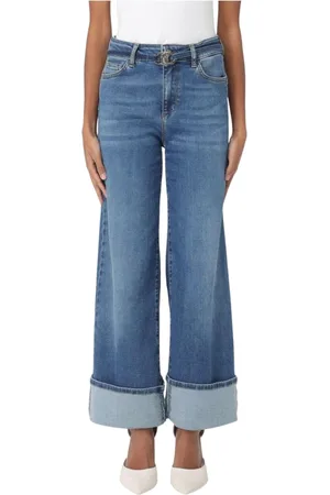 Liu Jo Jeansy, Kobieta, Niebieski, W31, Denim, Klasyczne Niebieskie Jeansyy