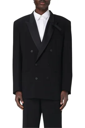 MAGLIANO Kurtki, Mężczyzna, Czarny, L, Klasyczny Czarny Blezer Oversized Fit