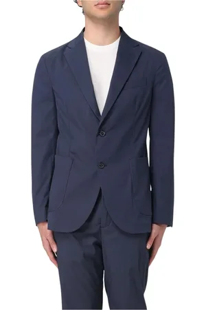 BROOKSFIELD Garnitury, Mężczyzna, Niebieski, 3XL, Beige Notch Lapel Blazer
