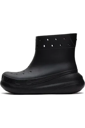 Crocs Buty, Kobieta, Czarny, 36 EU, Klasyczny Crush Kalosz Deszczowy