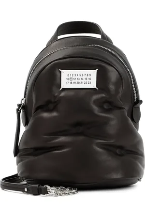 Maison Margiela Torebki, Kobieta, Czarny, ONE SIZE, Skóra, Glam Slam Backpack