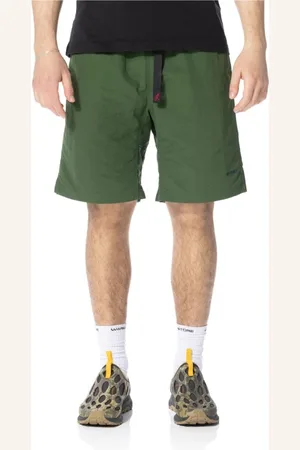 Gramicci Szorty, Mężczyzna, Zielony, S, Nylon, Składane Nylonowe G-Shorty