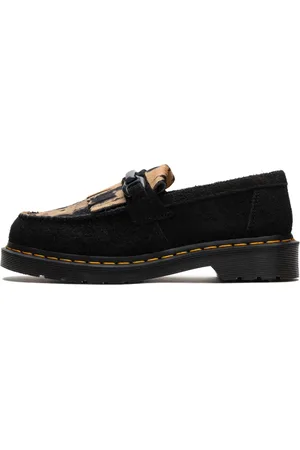 Dr. Martens Buty, Mężczyzna, Czarny, 46 EU, Zamsz, Eleganckie Czarne Mokasynyy zamszowe