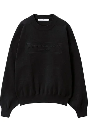 Alexander Wang Swetry, Kobieta, Czarny, S, Stylowy Sweter dla Mężczyzn i Kobiet