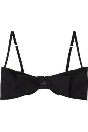 Elisabetta Franchi Koszulki, Kobieta, Czarny, L, Elegancki Komplet Bielizny Koronkowej