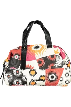 Desigual Torebki, Kobieta, Wielobarwność, ONE SIZE, Czarna torebka damska z regulowanym paskiem