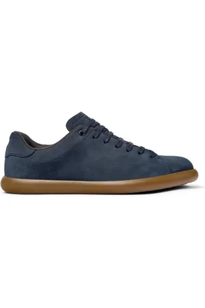 Camper Buty, Mężczyzna, Niebieski, 40 EU, Poliester, Sneakersy Pelotas Soller