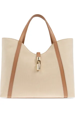 Furla Torebki, Kobieta, Beżowy, ONE SIZE, Torba `Goccia XL` typu `shopper`