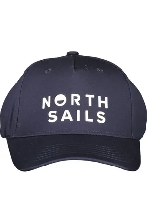 North Sails Akcesoria, unisex, Niebieski, ONE SIZE, Niebieski Kapelusz z Daszkiem i Logo