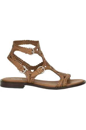 Ash Buty, Kobieta, brązowy, 36 EU, Cynamonowa Skórzana Sandał