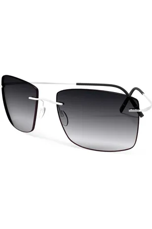 Silhouette Akcesoria, unisex, Szary, ONE SIZE, Klasyczne Szare Okulary Avior Kolekcja